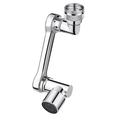 新款机械臂万向水龙头延伸器防溅