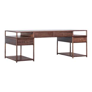 新中式北美黑胡桃木书桌新明式禅意古典台案画桌全原木实木办公桌