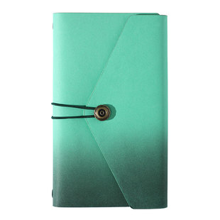 tn手账本复古日记本活页笔记本子空白旅行记事本网红创意手工DIY捡漏本瑕疵本A6口袋随身本简约皮面本可定制