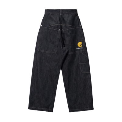 Projectgr美式廓形直筒牛仔裤