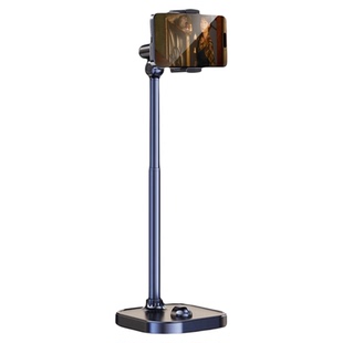 手机桌面支架2025新款直播专用金属拍摄架子懒人通用俯拍抖音支撑架可升降旋转家用铝合金手机架多功能