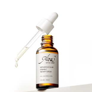 【官方正品】美国Alra超导VC精华抗皱紧致淡纹提亮肤色敏感肌可用