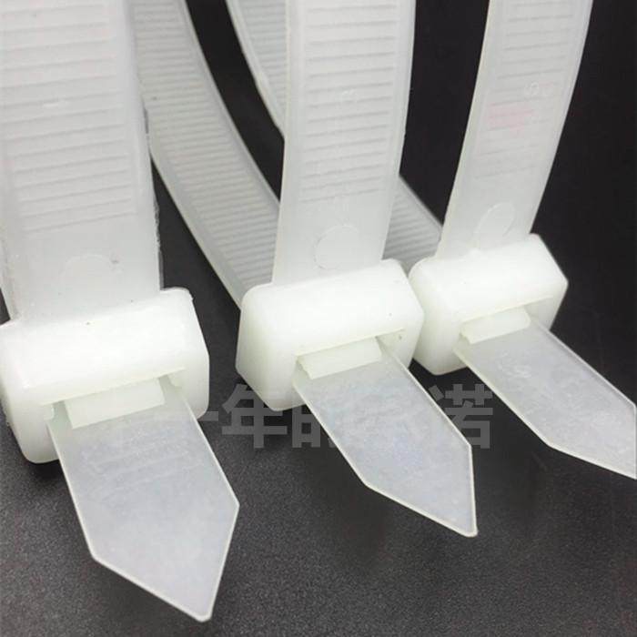 尼龙扎带宽15*300尼龙扎带 固定塑料扎带 绑带15MM宽足100条捆带