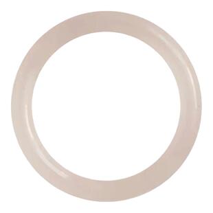 高冰藕粉显白嫩阿富汗玉手镯温润玉镯圆条冰种镯子福利学生女玉镯