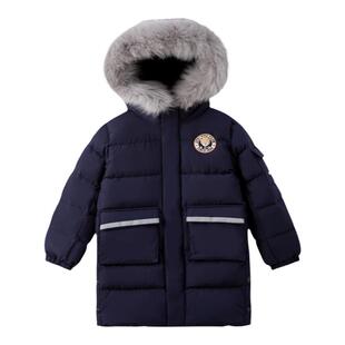 【三防蓄热鹅绒服】PawinPaw卡通小熊童装冬男女童羽绒服