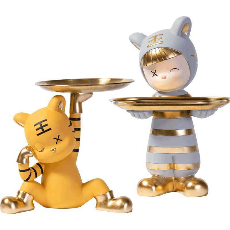 创意树脂动物桌面摆件工艺品