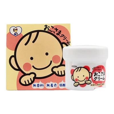 日本TOPLAN婴幼儿童面霜宝宝润肤霜保湿滋润修护擦脸霜110g进口