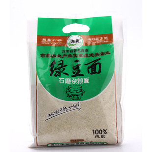 翔耀石磨纯绿豆面粉煎饼果子原料生绿豆粉绿豆糕600g 全麦不去皮