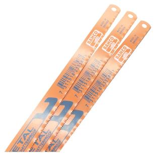 瑞典BAHCO锯条300MM鱼唛双金属手用钢锯条百固红鱼锯片18T24T