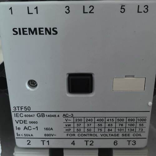 西门子接触器电压3TF5022-0XF0