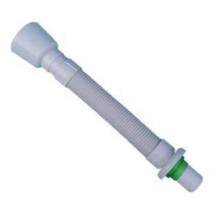 小便斗小便器配件PVC下水管小便斗下水器防臭钢丝管 小便池下水管