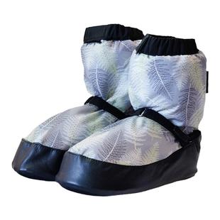 sansha法国三沙芭蕾舞保暖靴舞蹈热身练功鞋厚底秋冬夹棉短靴棉鞋