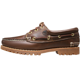 Timberland添柏岚官方女鞋经典船鞋乐福鞋轻便手工缝制偏小|51304