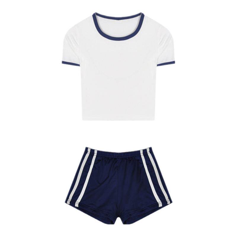 少女纯欲风软妹运动服休闲学生可爱体操服百搭高中生保守运动套装