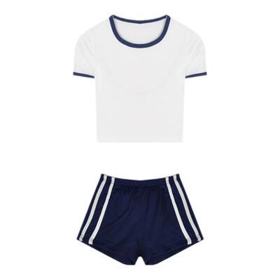 少女纯欲风软妹运动服休闲学生可爱体操服百搭高中生保守运动套装