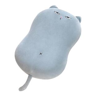 适用于躺岛猫专用枕套允宝枕头套卡通记忆棉枕外套猫肚枕套70×40