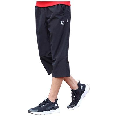 乔丹运动裤男短裤速干宽松七分裤