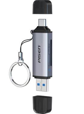 品胜USB3.2手机电脑高速读卡器
