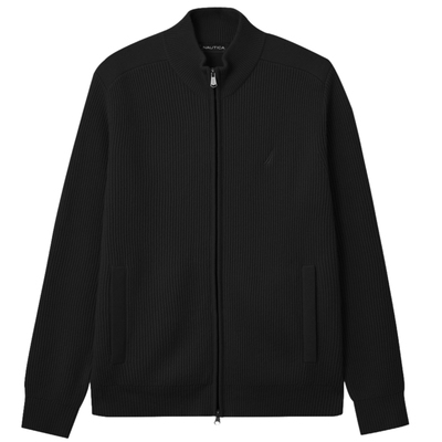 NAUTICA/诺帝卡亲肤毛衣开衫