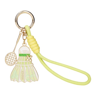 2025羽毛球比赛徽章钥匙扣体育金属挂件书包挂件中国国家队吉祥