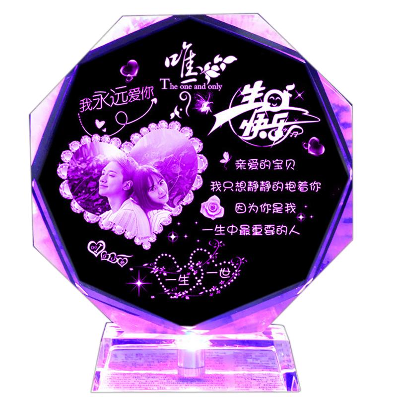 老婆闺蜜纪念日情人节礼物定制
