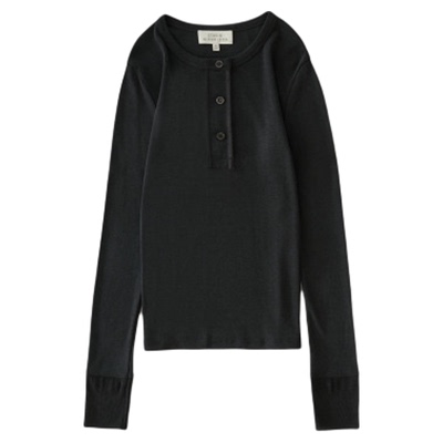 【秋冬新品】STUDIO NICHOLSON女士ROANE长袖亨利衫