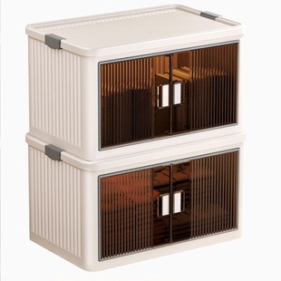 佳帮手飘窗收纳置物柜可折叠衣服收纳柜窗台靠墙柜子大容量储物柜