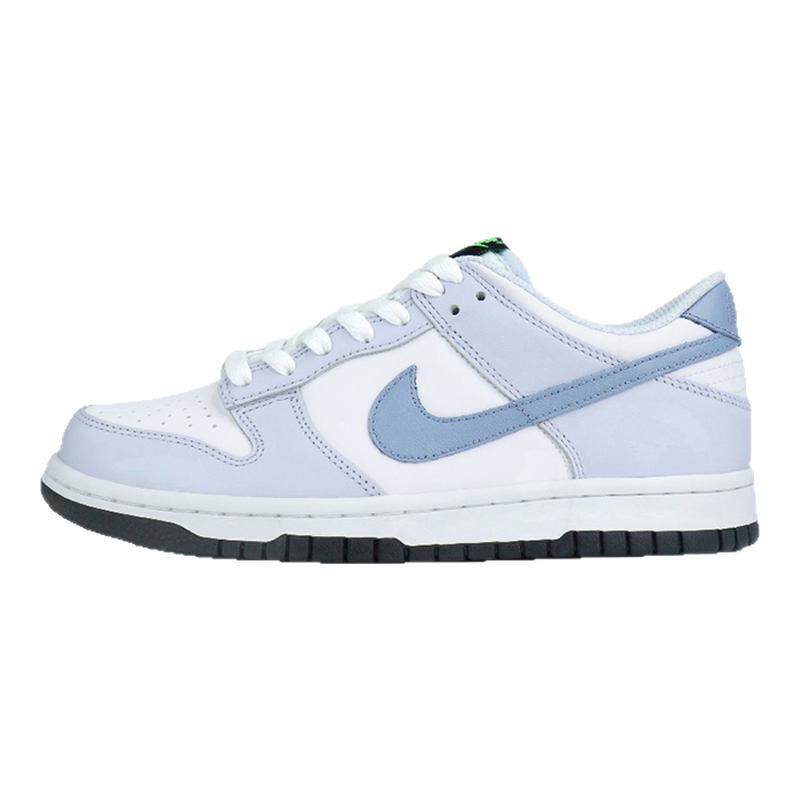 定制球鞋Nike Dunk Low蓝莓奶芙 耐克百搭低帮休闲板鞋 女款蓝白