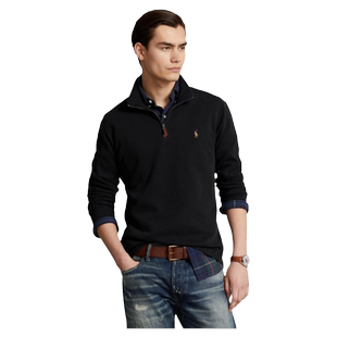 冬新款RALPH LAUREN拉夫劳伦男士针织衫半拉链保暖卫衣外套小马标