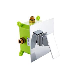 暗装花洒嵌入墙式预埋件热熔铜暗藏预埋盒式混水阀淋浴配件澡堂