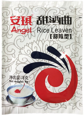 安琪甜酒曲8g家用米酒曲自制醪糟曲子做糯米酒酿酵母甜味型风味型