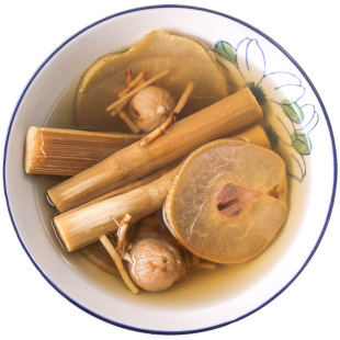 冰姨竹蔗茅根马蹄广东糖水养生壶茶材料包小吊梨甘蔗海底椰雪梨汤