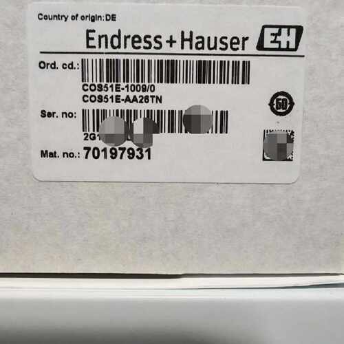 【议价-可维修】 ENDRESSHAUSER COS51E-1009/0 传感器 /均有货