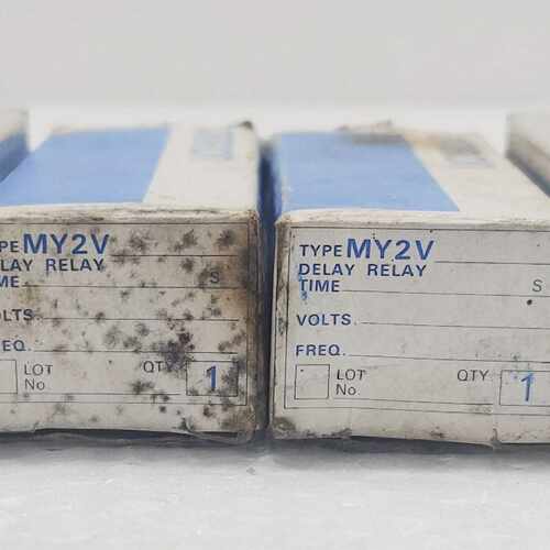 Omron MY2V Time Delay Relay (Lot Of 2)