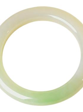 57.8mm和田玉翠青手镯女款玉镯