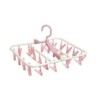 妙然袜子晾晒架多夹子内衣内裤晾衣架婴儿衣架带夹收纳晒袜子神器