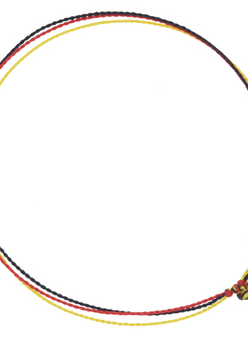 超细手工编织饰品本命年红绳