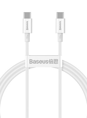 倍思PD100W双typec数据线