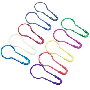 彩色金属电镀葫芦型别针服装店吊牌小扣针铁质小号安全别针锁针