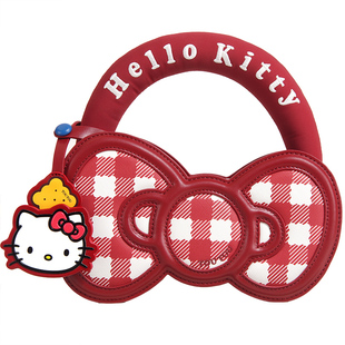 生日礼物TOUTOUhellokitty凯蒂猫蝴蝶结手提包可爱红色婚包送女友