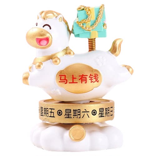 马不停蹄送财到马年盲盒2026新款女孩新年摆件春节马年手办送礼物