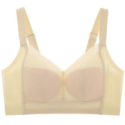 光面无痕无钢圈全罩杯大胸显小