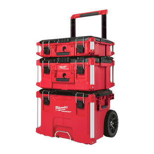 Milwaukee美沃奇拉杆工具箱进口多功能组合五金堆叠米沃奇抽屉箱