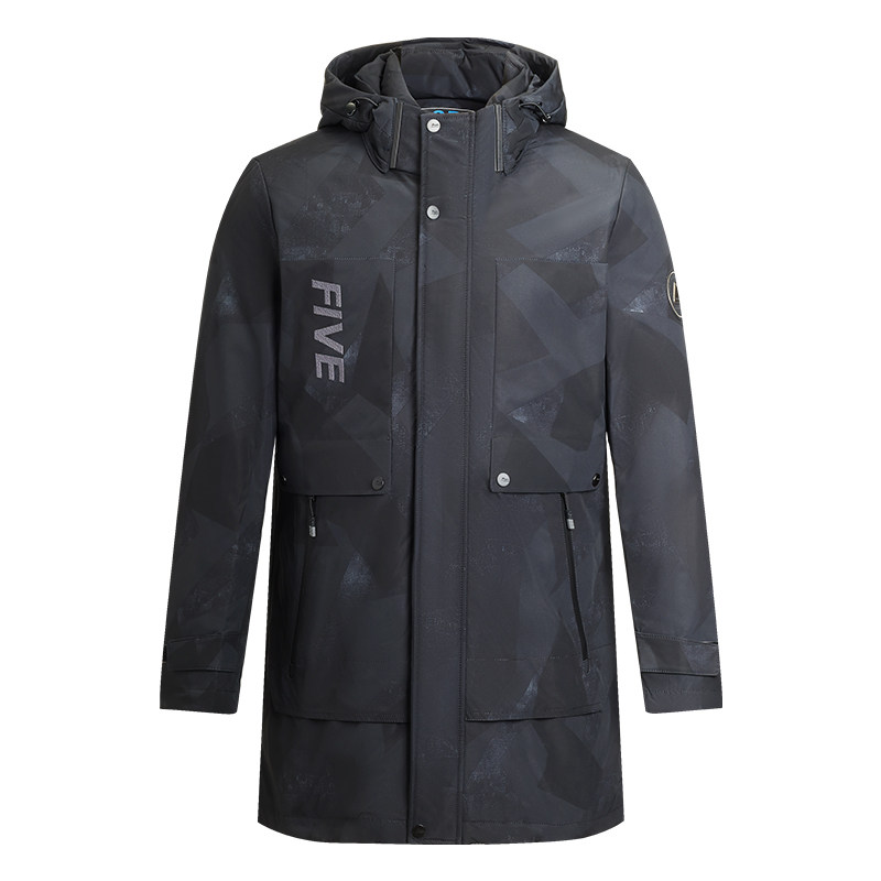 杉杉90%大朵白鸭绒保暖羽绒服