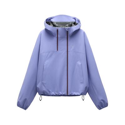 蕉内氧气503Proof Air女士短款轻量3L紫色冲锋衣新款户外三防外套