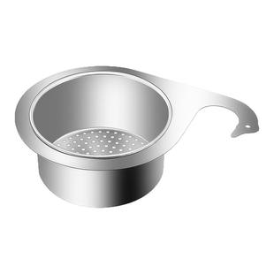 厨房水槽不锈钢沥水篮新款剩菜残渣过滤网洗菜天鹅滤水篮垃圾收纳