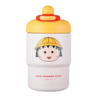 樱桃小丸子咖啡保温杯女生高颜值小巧便携可爱直饮水杯女新款2025