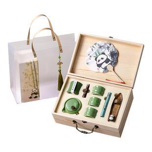 熊猫文创伴手礼成都特色纪念品送外国友人公司商务礼品礼盒送客户