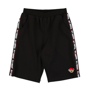 IVY HOUSE常春藤儿童装裤子男童夏新款 五分裤休闲运动风中裤短裤