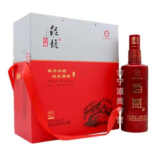 泥坑酒39度红装白瓶500ml*2瓶*3提纯粮酿造白酒